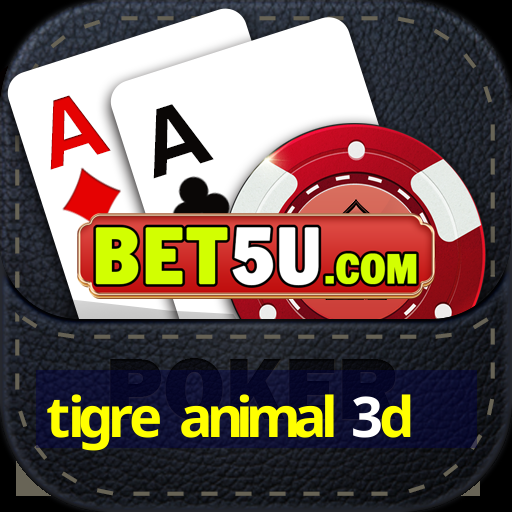 tigre animal 3d